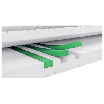 LIVARNO home 7-Zonen-Kaltschaummatratze, H2, 90 x 200 cm - B-Ware neuwertig