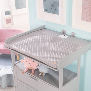 roba Baby Krabbeldecke mit Spielbogen, 85x75cm, grau - B-Ware sehr gut