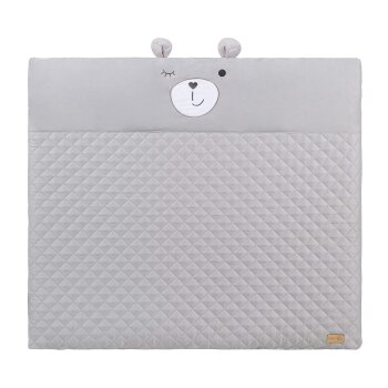 roba Baby Krabbeldecke mit Spielbogen, 85x75cm, grau - B-Ware sehr gut