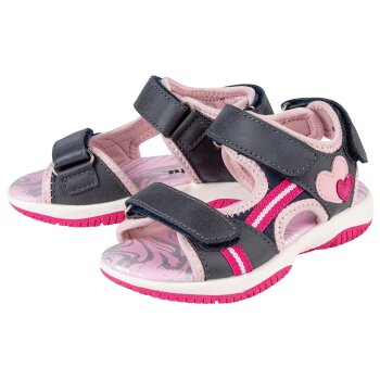 lupilu® Kleinkinder Sandalen mit Klettverschluss, 24, marine - B-Ware neuwertig