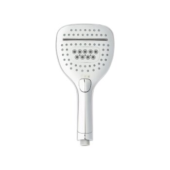 LIVARNO home Handbrause-Set, mit Wechselschalter, 3 Strahlarten, eckig - B-Ware Transportschaden Kosmetisch