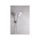 LIVARNO home Handbrause-Set, mit Wechselschalter, 3 Strahlarten, eckig - B-Ware Transportschaden Kosmetisch
