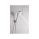 LIVARNO home Handbrause-Set, mit Wechselschalter, 3 Strahlarten, eckig - B-Ware Transportschaden Kosmetisch
