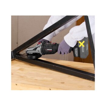 PARKSIDE PERFORMANCE® 20 V Akku-Flachkopf-Winkelschleifer »PPWSFA 20-Li A2«, ohne Akku und Ladegerät - B-Ware sehr gut