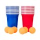 ERNESTO® Beer Pong, wiederverwendbar, mit praktischen Markierungen - B-Ware neuwertig