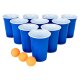 ERNESTO® Beer Pong, wiederverwendbar, mit praktischen Markierungen - B-Ware neuwertig