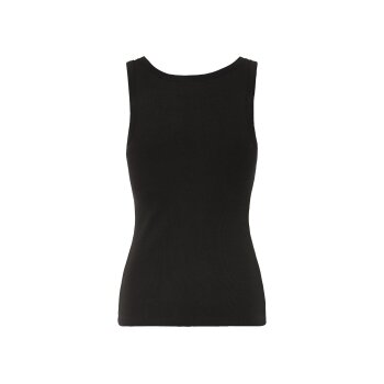 esmara® Damen BH Top in modischer Ripp-Qualität (schwarz, S(36/38)) - B-Ware neuwertig