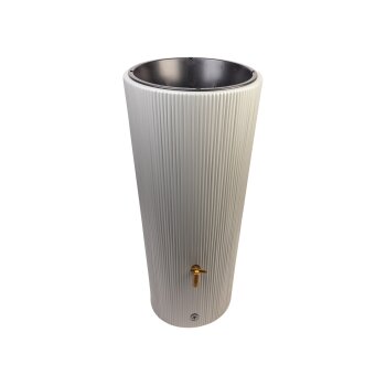 4rain 2in1 Regenspeicher »VASO DECOR«, 220 L, inkl. Fallrohrfilter und Auslaufhahn - B-Ware