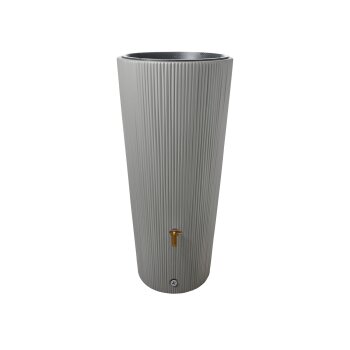4rain 2in1 Regenspeicher »VASO DECOR«, 220 L, inkl. Fallrohrfilter und Auslaufhahn - B-Ware