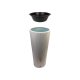 4rain 2in1 Regenspeicher »VASO DECOR«, 220 L, inkl. Fallrohrfilter und Auslaufhahn - B-Ware