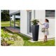 4rain 2in1 Regenspeicher »VASO DECOR«, 220 L, inkl. Fallrohrfilter und Auslaufhahn (anthrazit) - B-Ware sehr gut