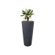 4rain 2in1 Regenspeicher »VASO DECOR«, 220 L, inkl. Fallrohrfilter und Auslaufhahn (anthrazit) - B-Ware sehr gut