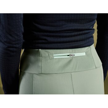 CRIVIT Damen Funktionstights, feuchtigkeitsableitend (grün, L(44/46)) - B-Ware neuwertig