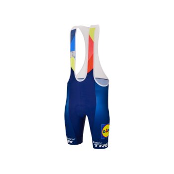 Santini Herren Trägerhose »Team Lidl-Trek 2024«, mit eMAX-Polster (L) - B-Ware neuwertig