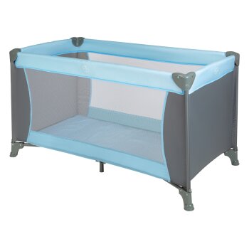 lupilu® Baby-Reisebett, mit Klappmechanismus (blau) - B-Ware sonstiges