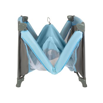 lupilu® Baby-Reisebett, mit Klappmechanismus (blau) - B-Ware sonstiges
