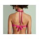esmara® Damen Bikini Oberteil, mit Neckholderträger (pink, 38) - B-Ware neuwertig
