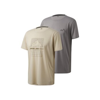CRIVIT Herren Funktionsshirts, 2 Stück, mit...