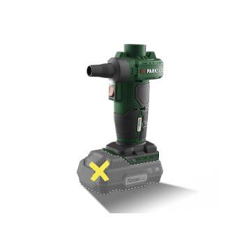 PARKSIDE® Tragbare Aufpump-Gerät, ohne Akku und Ladegerät, Akku-Luftpumpe PALP 20-Li C3 - B-Ware sehr gut