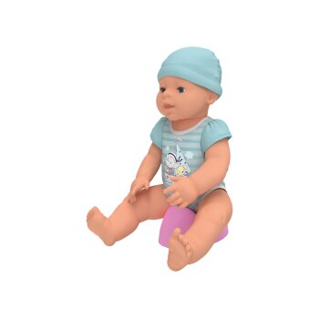 Playtive Babypuppe »Toni«, mit Trink- und Nässefunktion (türkis) - B-Ware neuwertig