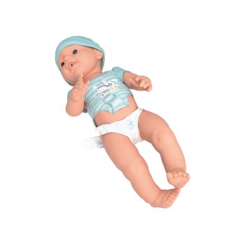 Playtive Babypuppe »Toni«, mit Trink- und Nässefunktion (türkis) - B-Ware neuwertig