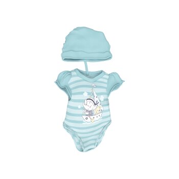 Playtive Babypuppe »Toni«, mit Trink- und Nässefunktion (türkis) - B-Ware neuwertig