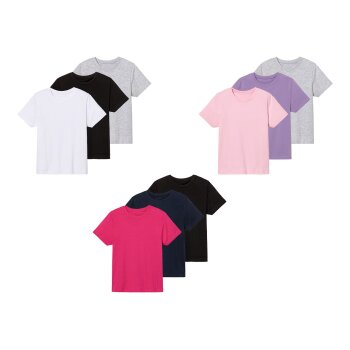 pepperts!® Kinder T-Shirts, 3 Stück, mit...