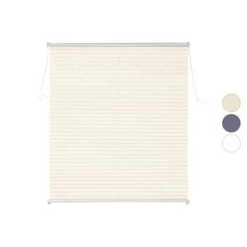 LIVARNO home Plissee-Rollo für Fenster, 85 x 130 cm...