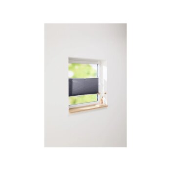 LIVARNO HOME Plissee-Rollo für Fenster, 85 x 130 cm - B-Ware