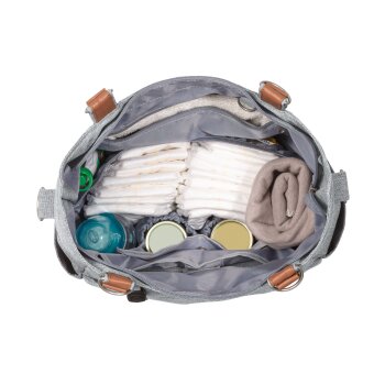TOPMOVE® Wickelrucksack / Wickeltasche, mit Zubehör (Wickeltasche) - B-Ware neuwertig