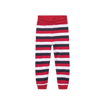 lupilu® Baby Jogginghose, hoher Bio-Baumwollanteil, 3er Set (navy/weiß, 86/92) - B-Ware neuwertig
