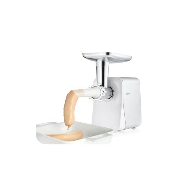 SILVERCREST® KITCHEN TOOLS SFW 400 A1 Elektrischer Fleischwolf, mit Tomatenpassierer - B-Ware sehr gut