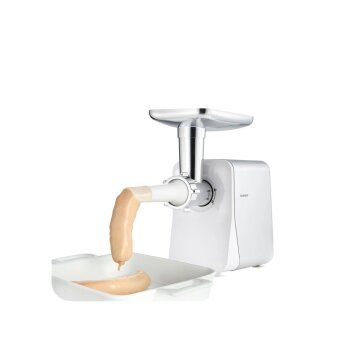 SILVERCREST® KITCHEN TOOLS SFW 400 A1 Elektrischer Fleischwolf, mit Tomatenpassierer - B-Ware sehr gut