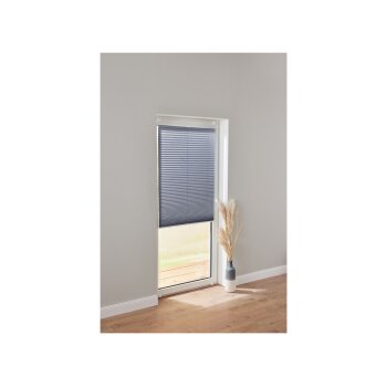 LIVARNO home Plissee-Rollo für Türen, 70 x 200 cm (grau) - B-Ware sehr gut