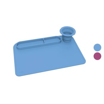 crelando® Pinselbecher, mit Unterlage - B-Ware