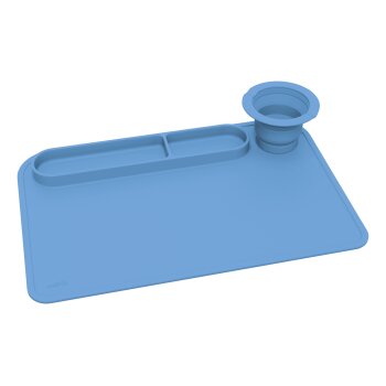 crelando® Pinselbecher, mit Unterlage - B-Ware