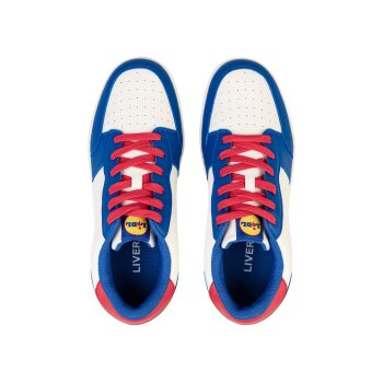 LIVERGY® Herren Sneaker mit Lidl-Print (blau, 41) - B-Ware sehr gut