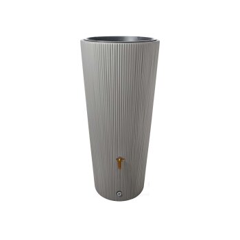 4rain Regentonne "VASO 2in1 Decor", Volumen 220...