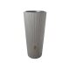 4rain Regentonne "VASO 2in1 Decor", Volumen 220 Liter, Höhe 120 cm, inkl. Pflanzschale (zinkgrau) - B-Ware sehr gut