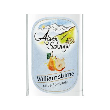 Alpenschnaps Steinbeisser Williamsbirne 35% Vol