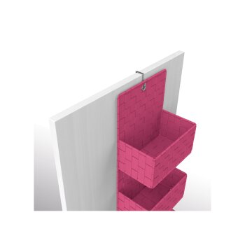 LIVARNO home Hängeregal \ Aufbewahrungskorb-Set, mit stabilem Metallrahmen - B-Ware