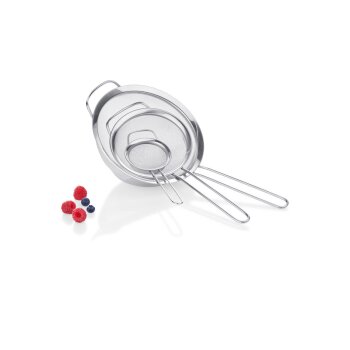 ERNESTO® Edelstahl-Küchensieb-Set, 3 Stück - B-Ware sehr gut