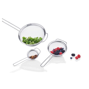 ERNESTO® Edelstahl-Küchensieb-Set, 3 Stück - B-Ware sehr gut