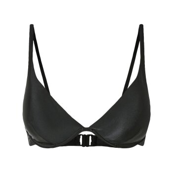 esmara® Damen Bikini-Oberteil, mit pflegeleichter Qualität (schwarz, 42) - B-Ware neuwertig