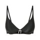 esmara® Damen Bikini-Oberteil, mit pflegeleichter Qualität (schwarz, 42) - B-Ware neuwertig