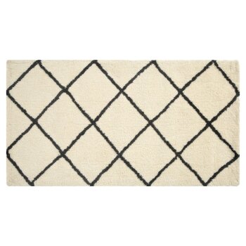 Langflor-Teppich, 80 x 150 cm / Ø 100 cm - B-Ware