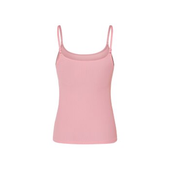 esmara® Damen Ripptops, 3 Stück, verstellbare Trägern (hellrosa, L(44/46)) - B-Ware neuwertig