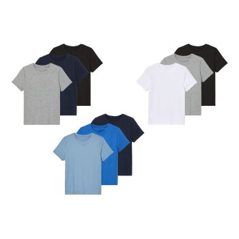 pepperts!® Kinder T-Shirts, 3 Stück, mit...