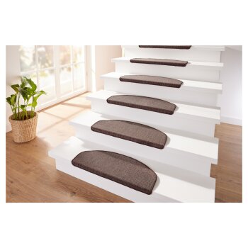 LIVARNO home Premium-Stufenmatten-Set, 15 Stück, mit...