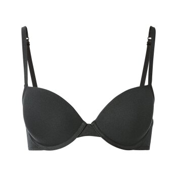 esmara® Damen Bügel BH, 2 Stück, mit verstellbaren Trägern (schwarz, 75B) - B-Ware neuwertig